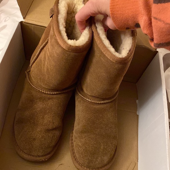 Minnetonka tan callahan short boots for women size 7 - Picture 2 of 10